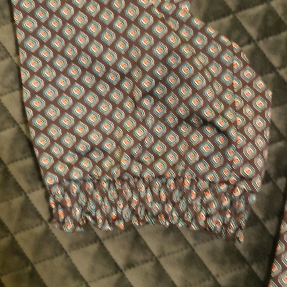 Evima high waisted patterned pleated slacks - Picture 5 of 6